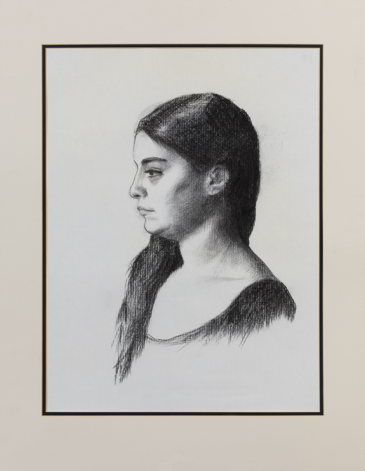 Female – Charcoal on paper